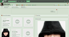 Desktop Screenshot of killian-black.deviantart.com