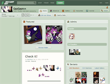 Tablet Screenshot of gazgasm.deviantart.com