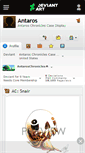 Mobile Screenshot of antaros.deviantart.com
