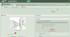 Desktop Screenshot of lady-anima.deviantart.com
