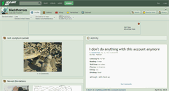 Desktop Screenshot of blackthornsos.deviantart.com