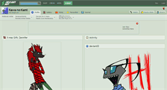 Desktop Screenshot of kawa-no-kami.deviantart.com
