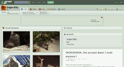 Desktop Screenshot of dragon-blitz.deviantart.com