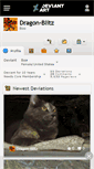 Mobile Screenshot of dragon-blitz.deviantart.com