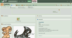 Desktop Screenshot of chadsweb.deviantart.com