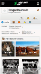 Mobile Screenshot of draganpaunovic.deviantart.com
