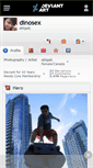 Mobile Screenshot of dinosex.deviantart.com
