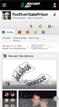 Mobile Screenshot of foxriverstateprison.deviantart.com