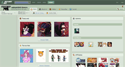 Desktop Screenshot of nekomimi-love.deviantart.com