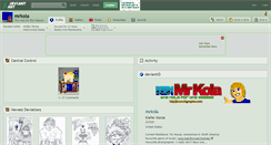 Desktop Screenshot of mrkola.deviantart.com