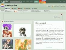 Tablet Screenshot of hinata4ever-alma.deviantart.com