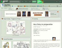 Tablet Screenshot of alexyin4.deviantart.com