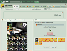 Tablet Screenshot of discopada.deviantart.com