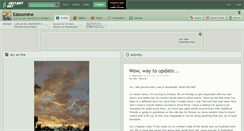 Desktop Screenshot of edosxmine.deviantart.com