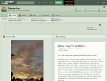 Tablet Screenshot of edosxmine.deviantart.com