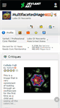 Mobile Screenshot of multifacetedmage.deviantart.com