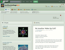 Tablet Screenshot of multifacetedmage.deviantart.com