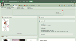 Desktop Screenshot of lex-lovers.deviantart.com