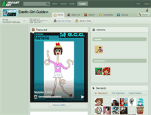 Tablet Screenshot of elastic-girl-guide.deviantart.com