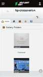 Mobile Screenshot of hp-crossovers.deviantart.com