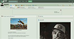 Desktop Screenshot of kanutox.deviantart.com