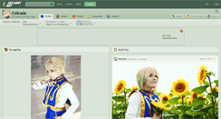 Desktop Screenshot of colicade.deviantart.com