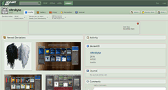 Desktop Screenshot of nitrobyte.deviantart.com