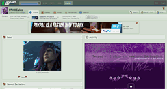 Desktop Screenshot of ffxiiicaius.deviantart.com