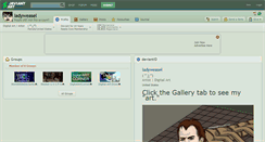 Desktop Screenshot of ladyweasel.deviantart.com