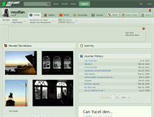 Tablet Screenshot of neydilan.deviantart.com