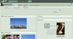 Desktop Screenshot of frenchy21320.deviantart.com