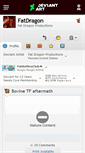 Mobile Screenshot of fatdragon.deviantart.com