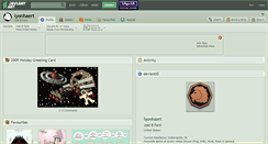 Desktop Screenshot of lyonhaert.deviantart.com