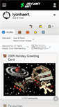 Mobile Screenshot of lyonhaert.deviantart.com