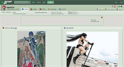 Desktop Screenshot of hachi24.deviantart.com
