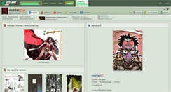 Desktop Screenshot of moritat.deviantart.com