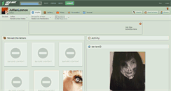 Desktop Screenshot of jullianlennon.deviantart.com