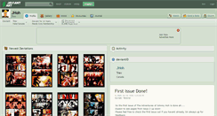 Desktop Screenshot of jhoh.deviantart.com