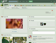 Tablet Screenshot of ldaxin.deviantart.com