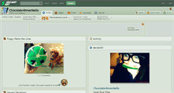Desktop Screenshot of chocolate4innermello.deviantart.com