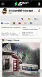 Mobile Screenshot of existential-courage.deviantart.com