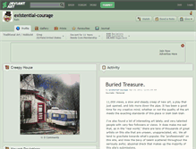 Tablet Screenshot of existential-courage.deviantart.com