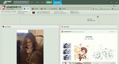 Desktop Screenshot of animedisney15.deviantart.com