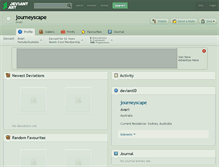 Tablet Screenshot of journeyscape.deviantart.com