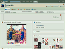 Tablet Screenshot of farawlat-dxb.deviantart.com