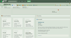 Desktop Screenshot of jetaime-non.deviantart.com