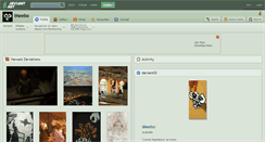 Desktop Screenshot of imeebo.deviantart.com