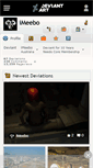 Mobile Screenshot of imeebo.deviantart.com