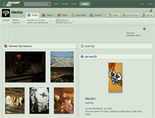 Tablet Screenshot of imeebo.deviantart.com