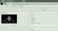 Desktop Screenshot of endrian.deviantart.com